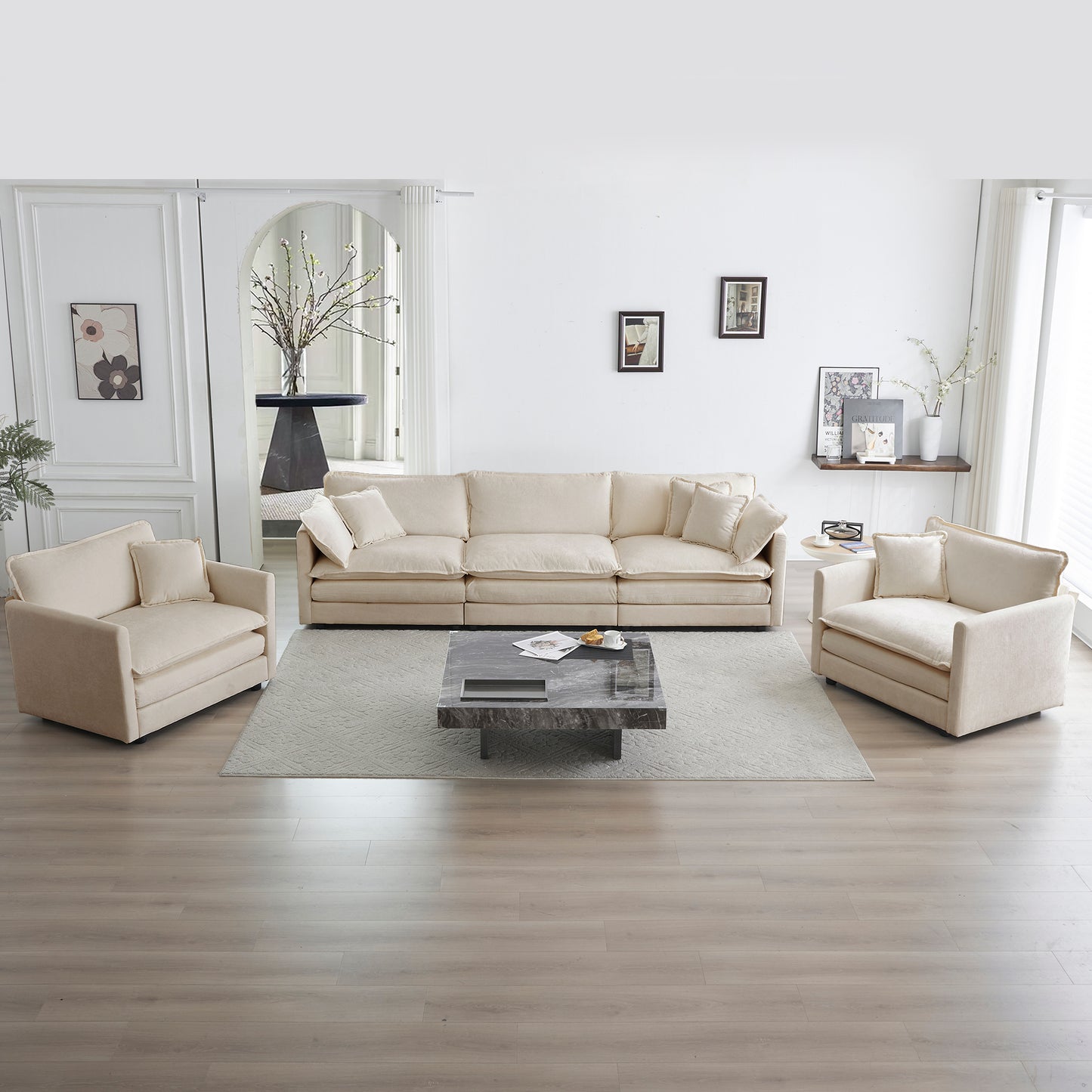 Allure Sofa Set 3-1-1