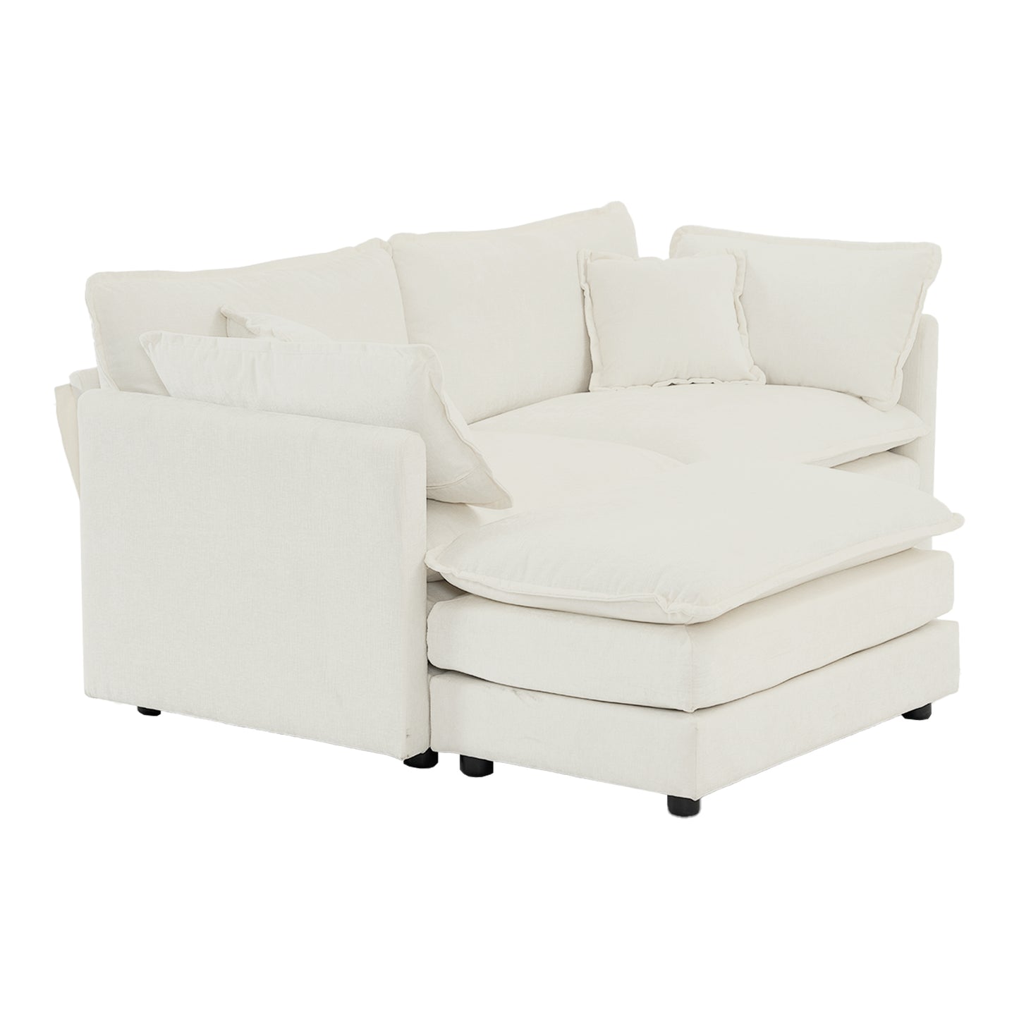 Allure Sofa Set Two Seater Sofa + 1 Ottoman