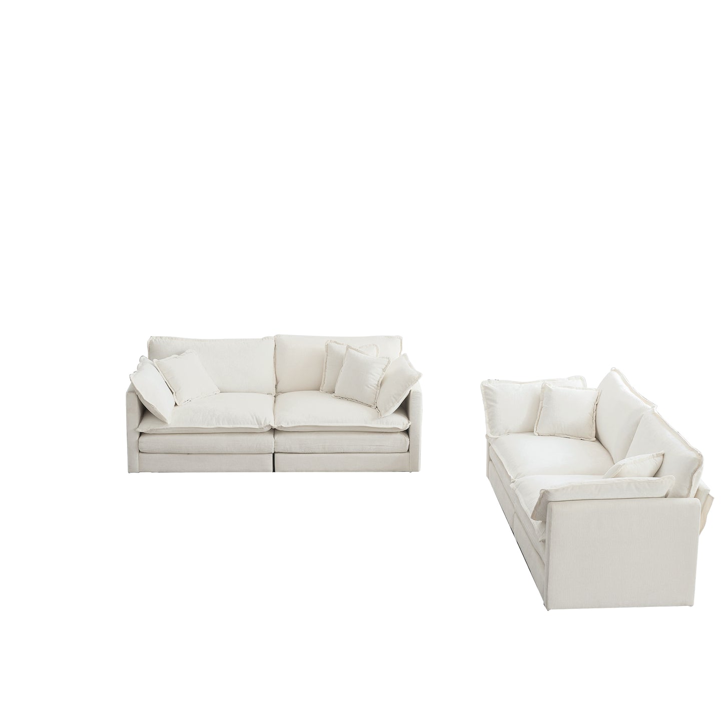 Allure Sofa Set 1  Two Seater Sofa + 1  Two Seater Sofa