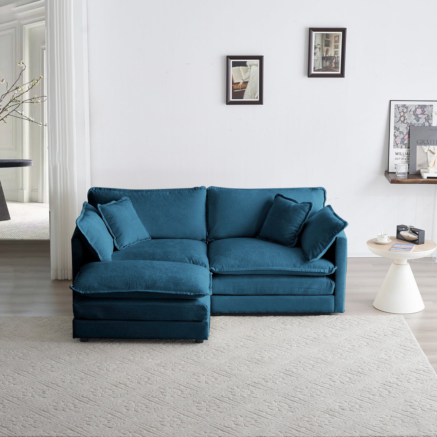 Allure Sofa Set Two Seater Sofa + 1 Ottoman