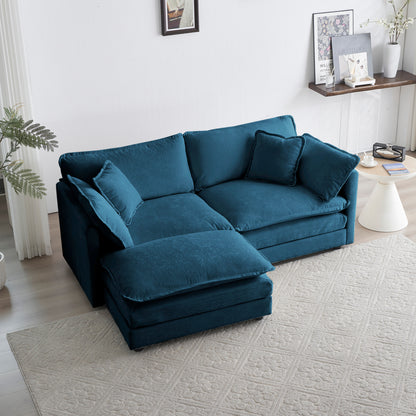 Allure Sofa Set Two Seater Sofa + 1 Ottoman