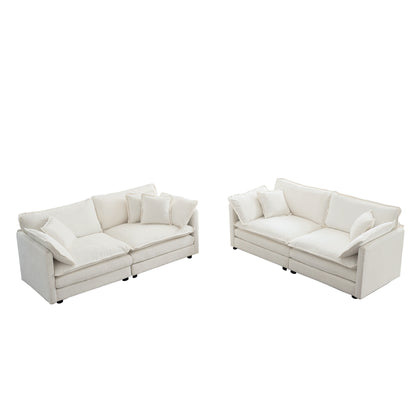 Allure Sofa Set 1  Two Seater Sofa + 1  Two Seater Sofa