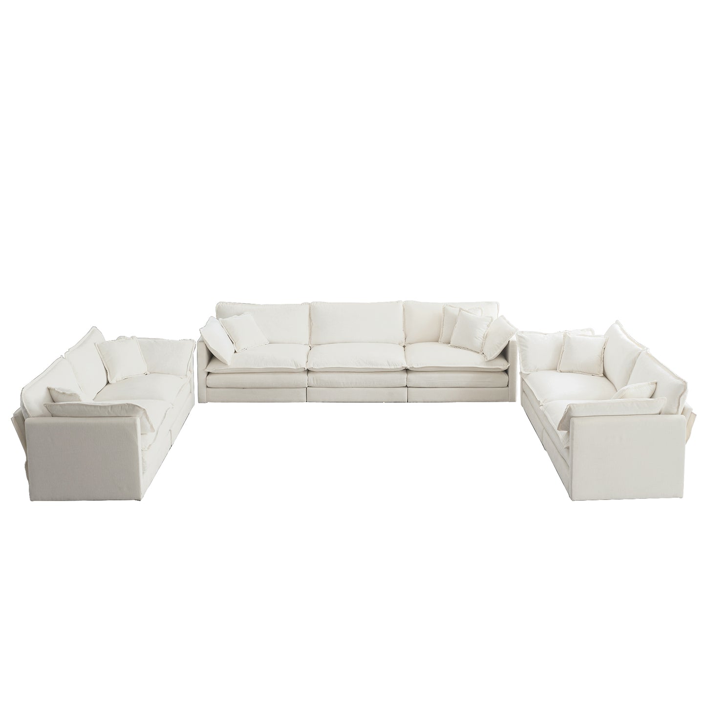 Allure Sofa Set 1  Two Seater Sofa + 1  Two Seater Sofa + 1  Three Seater Sofa